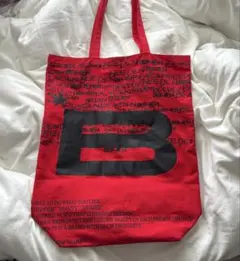 BEEDEN 赤トートバッグ