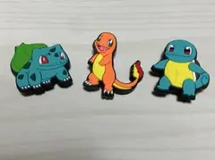 クロックス ジビッツ アクセサリー　ポケモン　3点セット 御三家