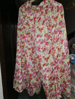 花柄 フレアパンツ！ バナナチップス 160cmのサムネイル