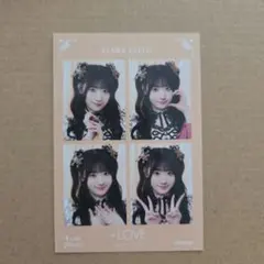 ＝LOVE　4カットフォトカード　齋藤樹愛羅