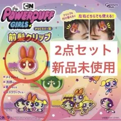 パワーパフガールズ ラバーヘアピン　クリップ　ガチャ　ブロッサム