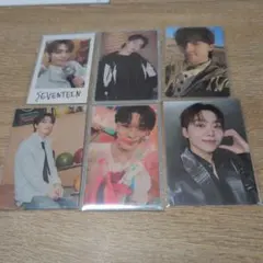 SEVENTEEN タレントカード 6枚セット ディノ スングァン