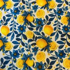 Mediterranean Lemon｜ポリコットン｜145cm × 50cm