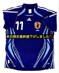 日本代表ユニフォーム　三浦知良　キングカズ　美品‼️