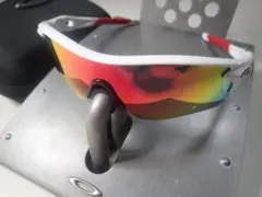 新品未使用 レーダーロックパス 偏光レンズ カスタム オークリー サングラス