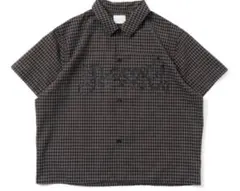BlessU チェック柄 半袖シャツ