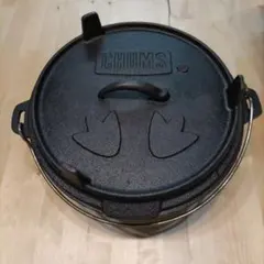 CHUMS チャムス ダッチオーブン 蓋付き 鉄鍋 キャンプ アウトドア