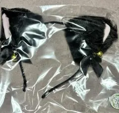 ネコ耳カチューシャ 黒