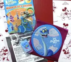 オーマイカフェ　ゲイリー　ズートピア　ビッグホロ缶バッジ　めじるしチャームセット