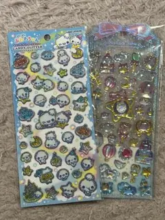 KAMIO JAPAN グリッターシール あわわちゃん