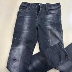 ZARA デニム US30 ブラック　メンズ
