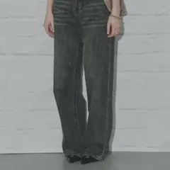 ワイドレッグデニム