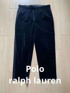 最高級　Polo by ralph lauren ベロア　スラックス　パンツ