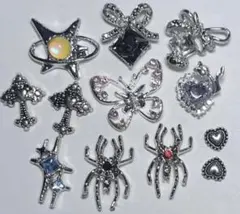 No.469 ネイルパーツ　デコパーツ　まとめ売り　セット