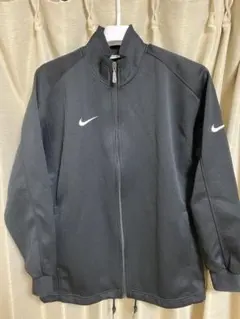 【希少・銀タグ】90s NIKE 日本製 トラックジャケット メンズS 黒