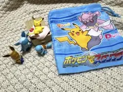 ポケモン フィギュアセット 巾着付き