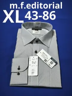 ♦m.f.editorial♦ XL 43-86 ♦ メンズワイシャツ長袖