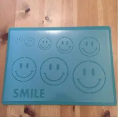 No.62 送料込 ステンシルシート ニコちゃん にこちゃん スマイルマーク