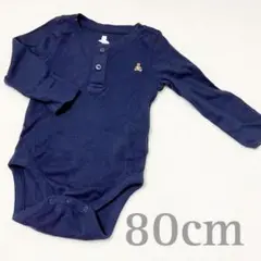 babygap/ブラナンベア/ロンパース/ヘンリーネック(80cm)