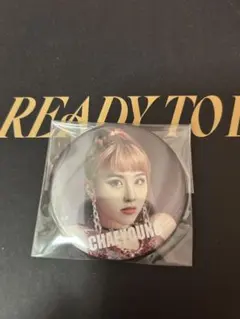 TWICE チェヨン　缶バッチ