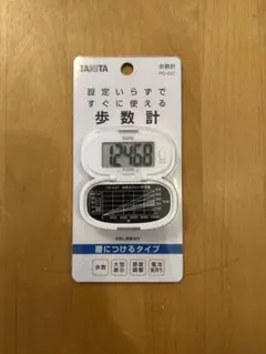 タニタ TANITA 大型表示 歩数計 万歩計 PD-641-BK 新品未開封 - メルカリ