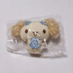 シナモロール 水色クローバー シークレットマスコットブローチ シフォン