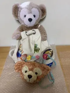 ダッフィー ダッフルバッグ＆スプリングヴォヤッジパスケース　TDS