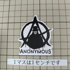 ANONYMOUS アナーキー ステッカー　No.G102