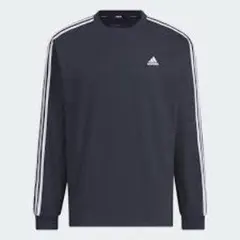 adidas エッセンシャルズ プラス スリーストライプス 長袖T アディダスのサムネイル
