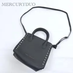 ◆マーキュリーデュオ 2WAYショルダーバッグ ミニバッグ スタッズ