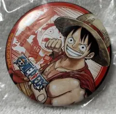 ONE PIECE ルフィ 缶バッジ 非売品 - メルカリ