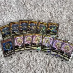 遊戯王ラッシュデュエル　セブンイレブン4種類　18枚セット