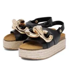 JW ANDERSON チェーン エスパドリーユ サンダルのサムネイル