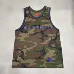 Supreme タンクトップ 迷彩 バスケユニフォーム - メルカリ