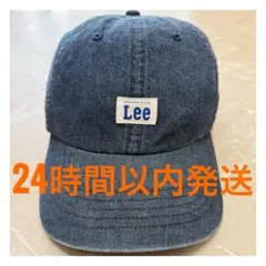Lee デニム風キャップ ダークブルー メンズ レディースのサムネイル