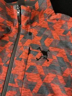 OAKLEY オークリー　ゴルフ　ジャケット スカル　メンズ　M　オレンジ