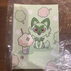 ニャオハ　ポケモンセンターオンラインフェスティバル　ステッカー 特典