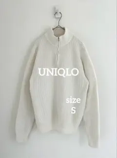 ハーフジップセーター ニット