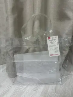 ダイソー　クリアバッグのサムネイル