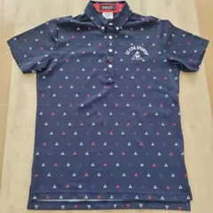le coq sportif ゴルフウェア　ネイビー　半袖