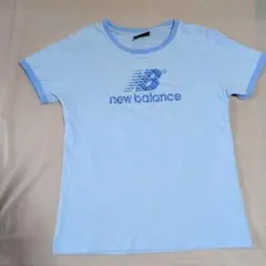 New Balance 半袖Tシャツ ライトブルー