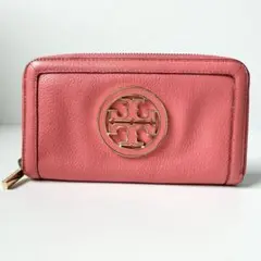 まだまだ使える❤︎ TORY BURCH 長財布 アマンダ サーモンピンク