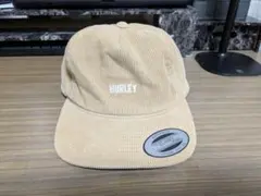 【美品】 Hurley ハーレイ コーデュロイ ベージュ キャップのサムネイル