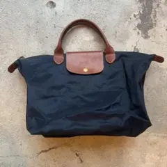 LONG CHAMP ル・プリアージュ　トートバッグ　ネイビーM
