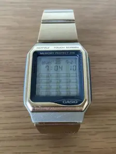 CASIO 　カシオ　データバンク　 VDB-3000 　ガンメタ　ホットビズ Casio VDB-3000 Hotbiz Touch Screen Japan Made Rare Watch