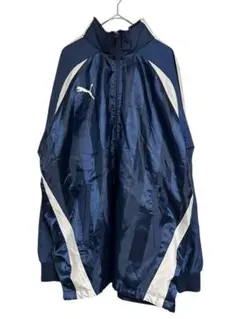 g*n様 PUMA ウィンドブレーカー　トップス　羽織　 紺　L