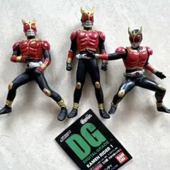 DG 仮面ライダークウガ　HG仮面ライダー　フィギュア　ソフビ　3体セット