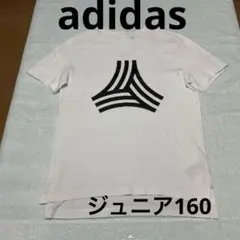 adidas ロゴ入り Tシャツ 白 キッズ ジュニア 160