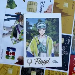 ツイステ展　コレクションカード　フロイド1枚