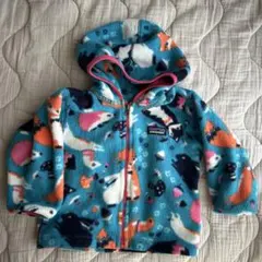 パタゴニア フリース パーカー　12-18m